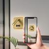 Hotel Moderne Lese-Wandleuchte USB-Schnittstelle Dimmbare LED-Wandleuchte mit Schaltern Metallgehäuse und Acryl-Lampenschirm Dekorationsleuchte