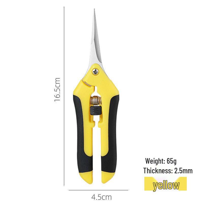 Stainless Steel Folding Pruning Shears for Tree, Flower & Fruit Branches