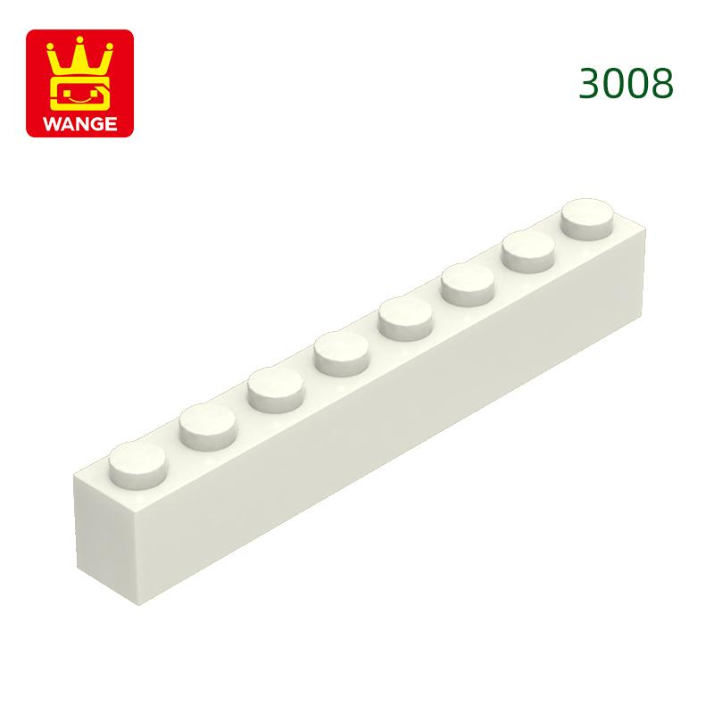 33 Stück/Los 3008 1x8 Hohes Loch Baustein Moc Basic Zeitloser Ziegel Befestigungen Funktioniert Mit featuring DIY Kinderspielzeug Geschenkbox