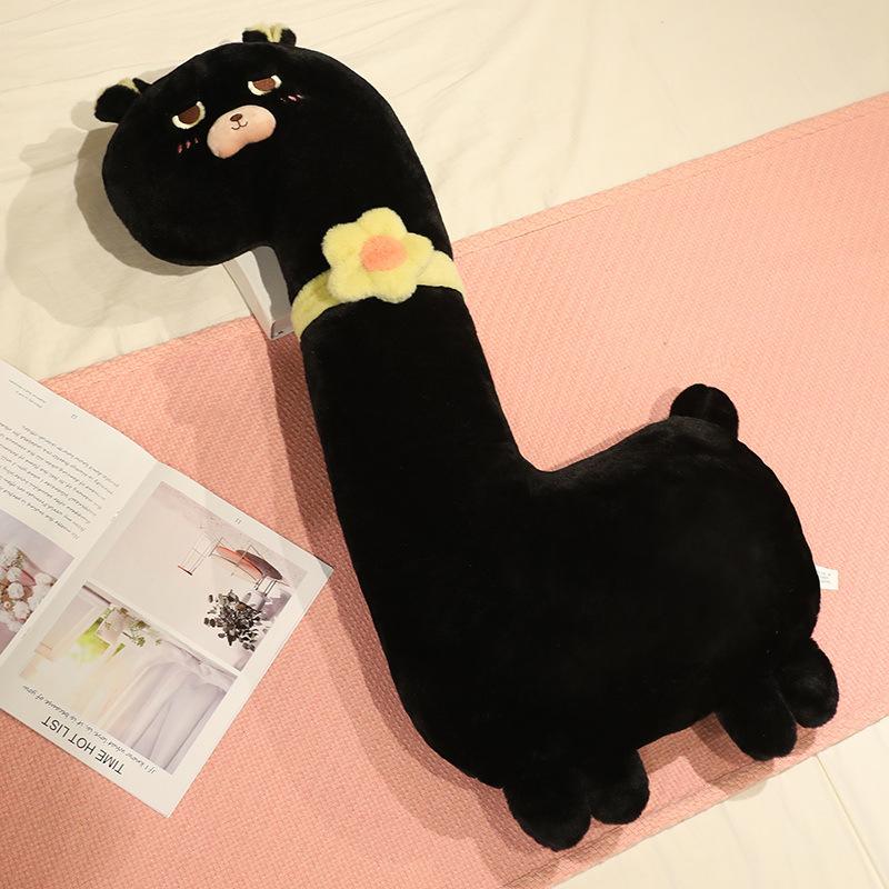 

Alpaca Plush Toy Doll Sofa Pillow Gift Girl Cute Fashionable Comfortable And чёрный