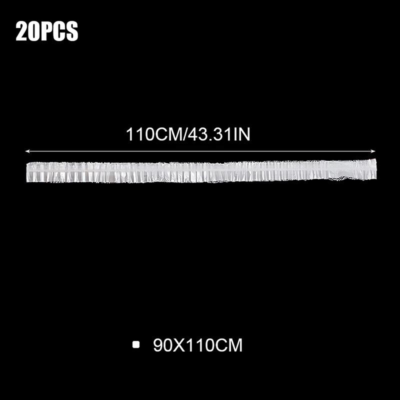 20/50 ks jednorázový kryt proti prachu pro domácí spotřebiče zesílený ventilátor vařič rýže mikrovlnná trouba univerzální průhledný kryt