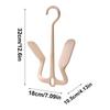 Shoe Drying Rack Double Hooks Sandal Organizer Shower Sandal Drying Rack For Balcony Home Camping Travel Hotel Patio Apartment