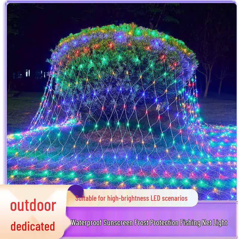Outdoor Waterproof Mesh Net String Lights