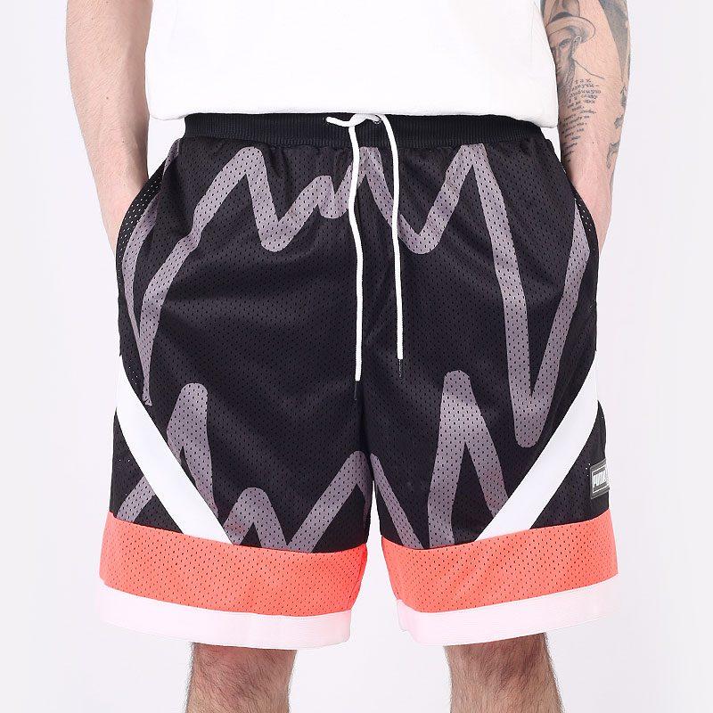 PUMA Casual Shorts Men's Black Moderate 530508-01