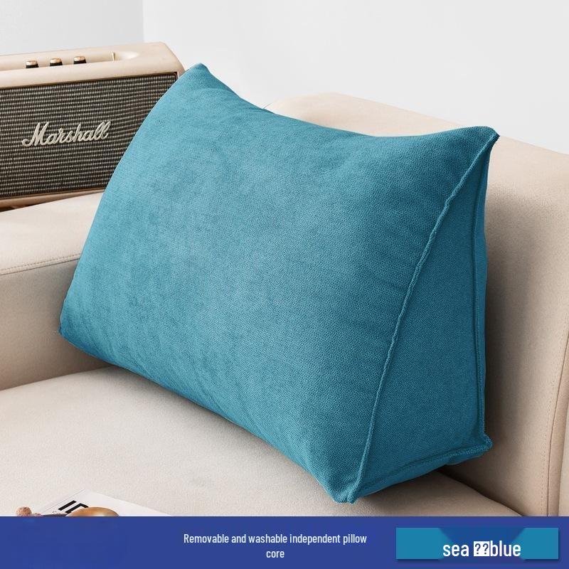 YIXI Triangular Lumbar Support Sofa Back Cushion
