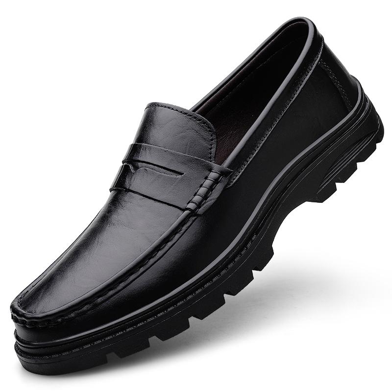 FashionItaly Dress Shoes Mens Fashion Patent Leather Shoes for Men Black Mens Loafers Shoes Luxury Office 2024 Chaussure Homme