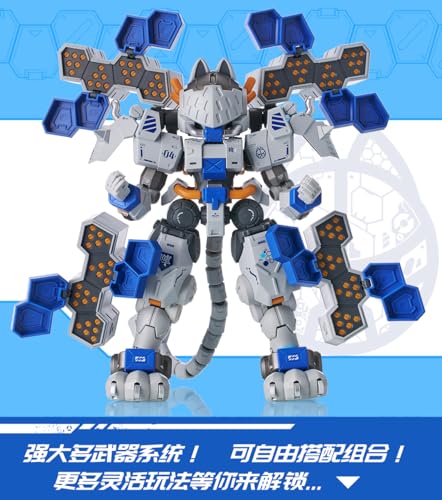 XIAOT x IRON ROARS C.A.T 04 Jin 1/60 Scale ABS Assembled Plastic Model Kit