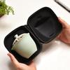 Travel Tea Set Outdoor Kung Fu Tea Set One Pot Three Cups Portable Express Cup Small Set Tea Gift Plus