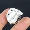Tiger Eye Gemstone 925 Sterling Silver Jewelry Poison Ring Jewelry Size 9