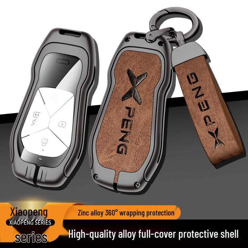 Compatible Models: Xiaopeng P7, P5, G3, G3i, G9 Key Case – Unisex Car Key Shell Cover