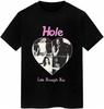 Hole Band Courtney Love Pánské bavlněné černé tričko všech velikostí