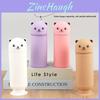 Cute Cartoon Silicone Pencil Case With Expandable Foldable Storage For Students And Kids
