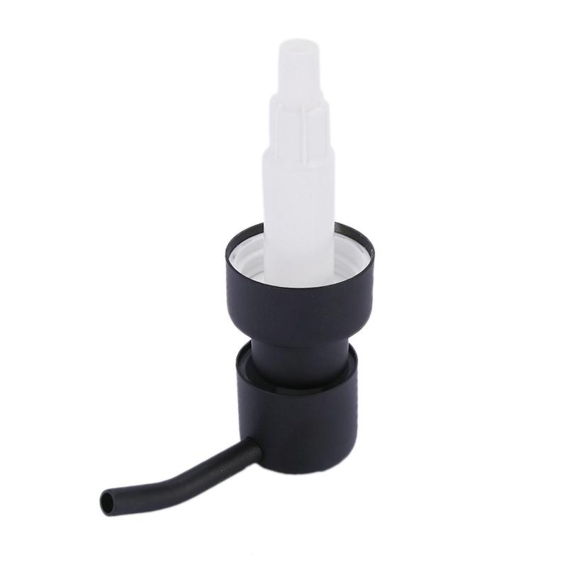 Soap Dispenser Replacement Pump,4Pack Rust-Proof Stainless Steel with Black Metal Coated Pumps Fit Standard 8Oz/16Oz Boston Roun