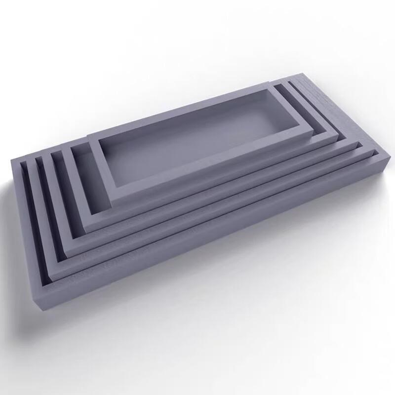 Large Rectangular Cement Planter Tray