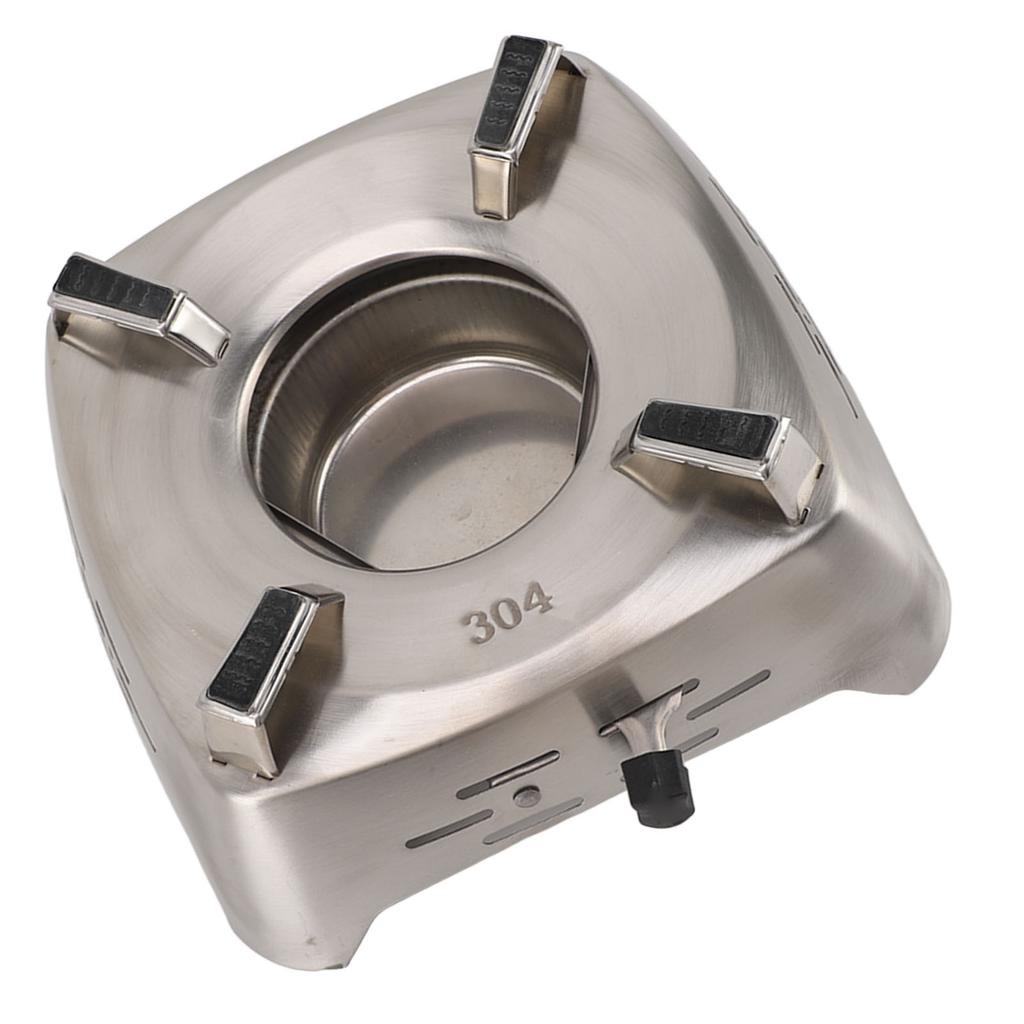 Drawer Type Alcohol Burner One Piece Stainless Steel Sliding Adjustment Fire Drawer Structure