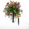 Artificial Topiary Ball Flowers For Outdoors Planters, Spring Decoration with Spike, UV Resistant Faux Summer Plants, Fake Bushes Indoor Decor