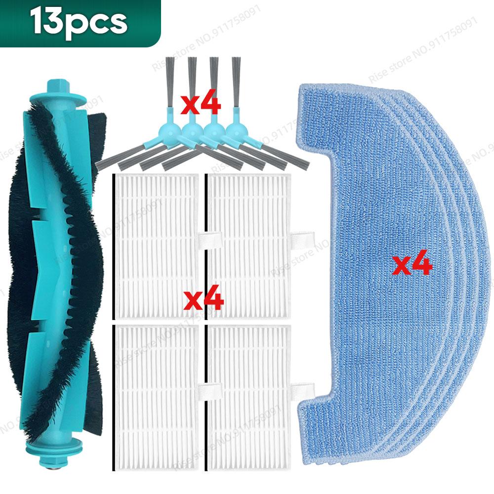Compatible for Conga 7690 Immortal Max, Lubluelu L15, IRBIS Bean 0421, MONSGA MS1 MAX Spare Parts Main Brush Hepa Filter