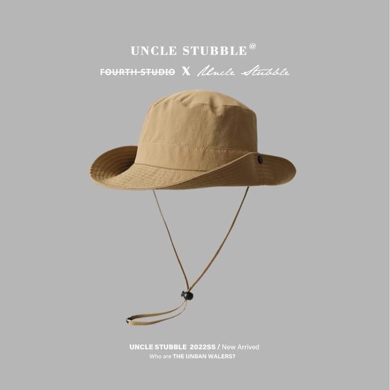 Solid Premium Color Quick Dry Fishing Hat With Uv Defense Suitable For Casual Outdoor Activities