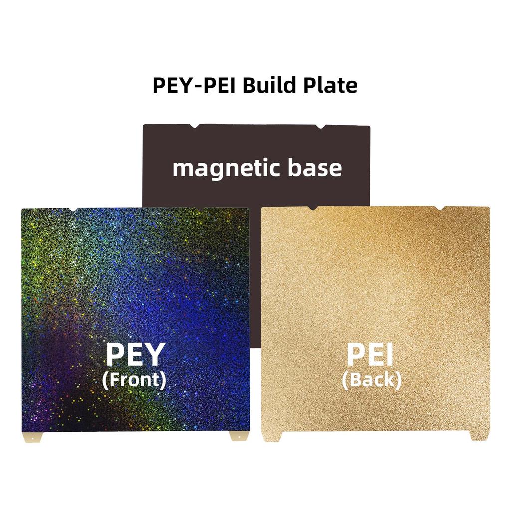 Für Ender 3 V3 SE 235x235mm Texturiertes PEI Glattes PEO PET PEF Blech Federstahl Bauplatte Für Creality K1/ Ender3 V3-SE/S1 Pro.