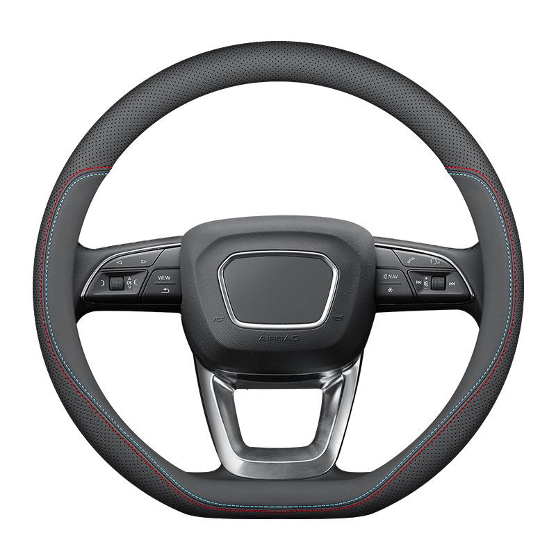 Ford Escape 2020-2024 Steering Wheel Cover, All-Season, No-Sew, Anti-Slip, Sweat-Absorbent
