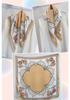 European and American silk scarves retro-printed paisley pattern 71 square scarf bag head versatile scarf
