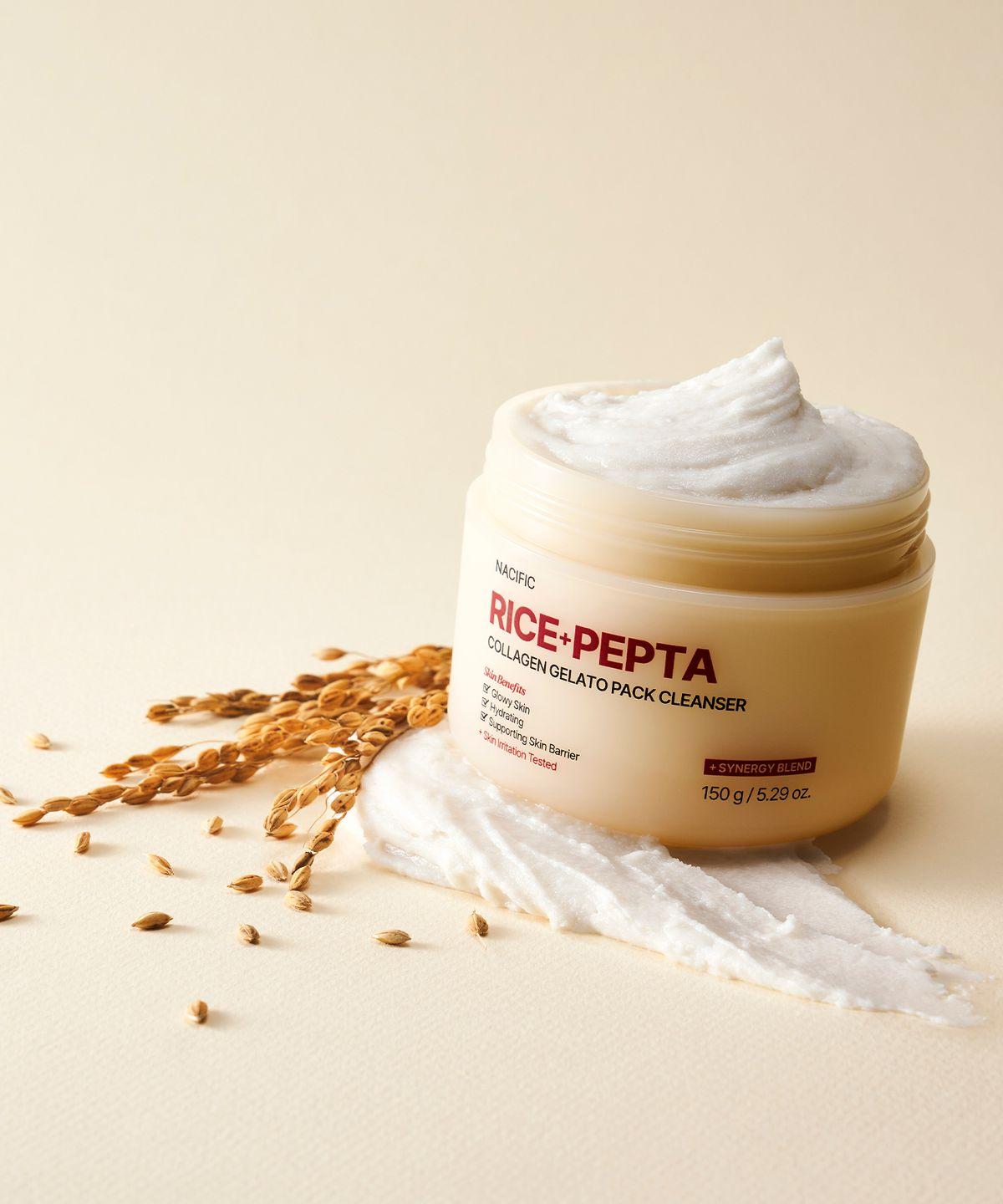 Rice Pepta Collagen Pack Cleanser