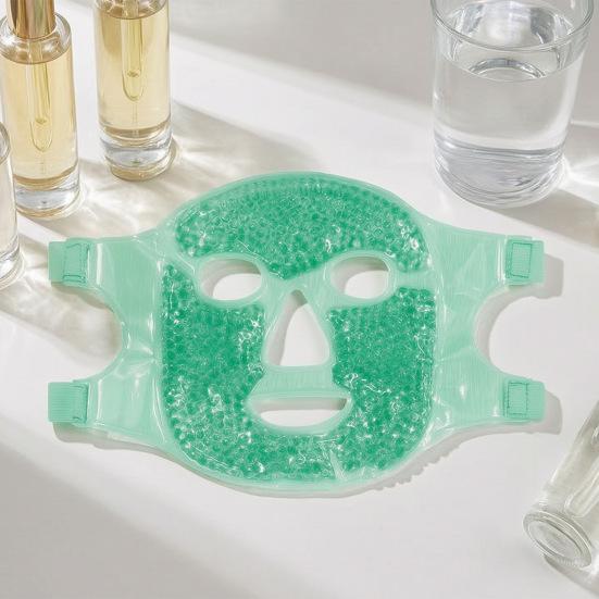 Cooling Gel Eye Cover Men Women Hot Cold Compress Eye Cover Face Shield Reusable Post Surgery Puffiness Allergies Relief Ice Eye Pack