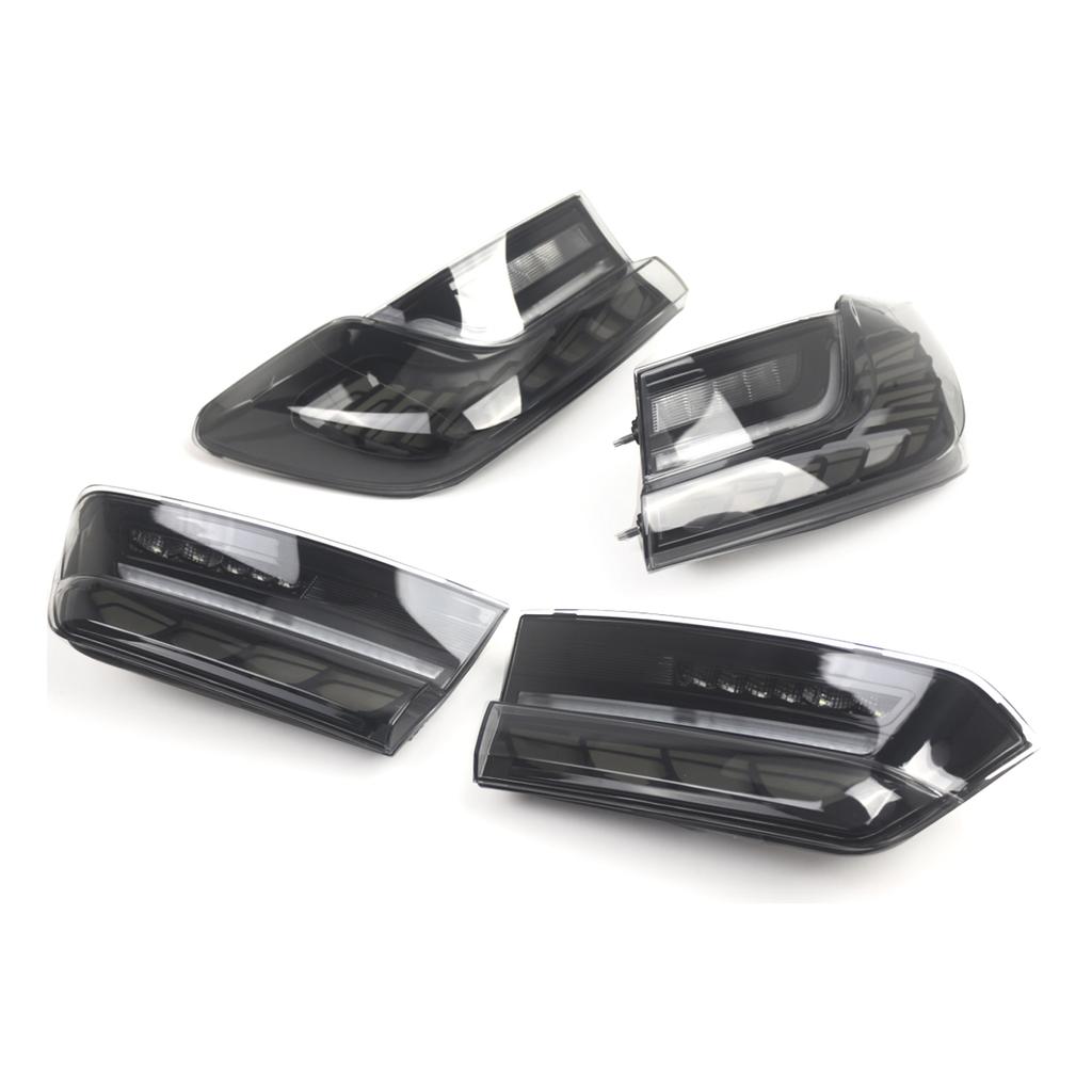 L&R Smoked LED Tail Lights Rear Lamp Assembly For BMW 330 340 G20 G80 M3 3