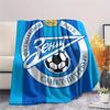 Zenit team emblem,pattern Flannel Blanket, High quality Comfortable for All Seasons, Home Decor, Warmth and Comfort, Perfect for Gifts.