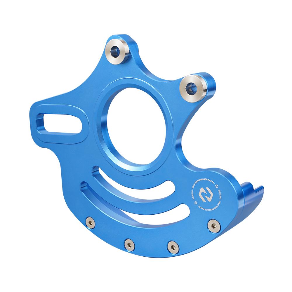 NICECNC For Yamaha YFZ 450R 6061-T6 Aluminum Alloy 11mm ThickBrake Caliper Disc Rotor Guard CNC For Yamaha YFZ450R 2009-2023