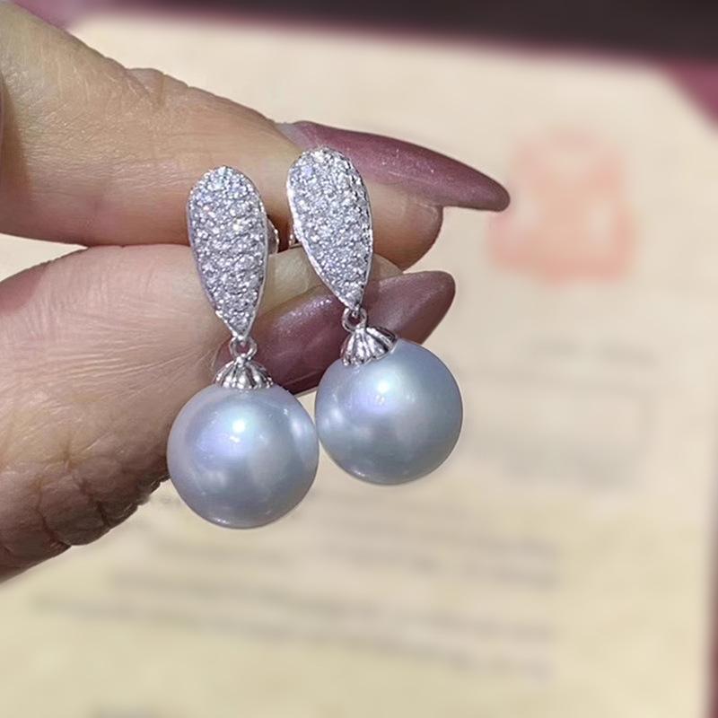 

New European and American Pearl Sweet Earrings for Women, High-end Personality, Fashion, Elegant Temperament, Niche Accessories