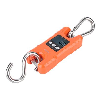 500 Kg Mini Crane Scale Portable Digital Hanging Scales LCD Display for Home Farm Market Fishing