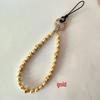 Crystal Glass Bead Phone Lanyard: Anti-Lost Fashion Accessory Keychain