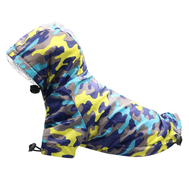 Waterproof Camouflage Dog Raincoat for French Bulldogs, Teddy, Schnauzer - Windproof & Snowproof Pet Clothing