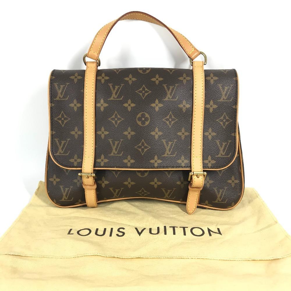 Louis Vuitton M51158 Monogram Marel Sac Ado Flap (with minor defects) Hand Bag