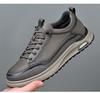 2026 New Men's Leather Casual Shoes Four Seasons Fashion Lightweight Business Shoes Men's Soft Sole Plus Size Men's Shoes 39-44