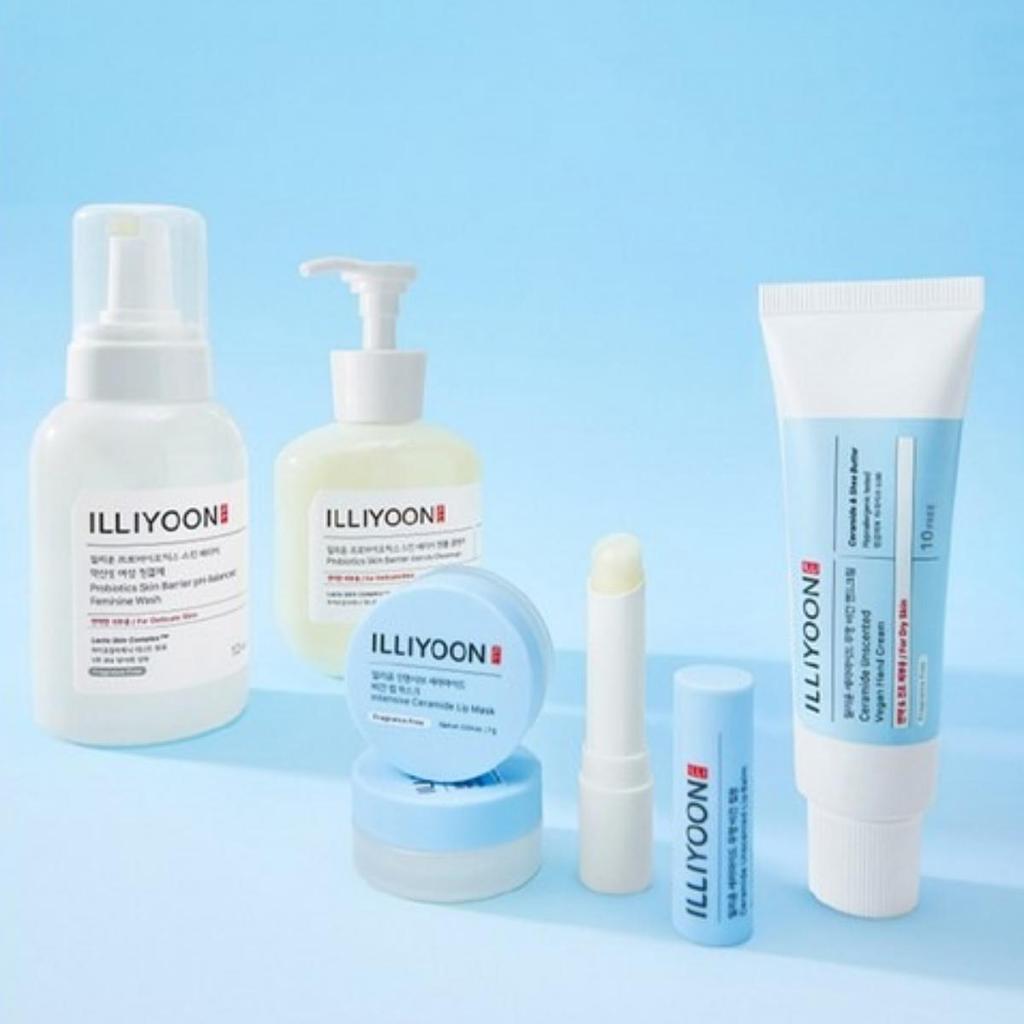 ILLIYOON Ceramide Unscented Vegan Lip Balm Deep Hydration Smooth Lips 3.2g