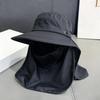 Sunscreen hat women's summer removable UV protection outdoor fishing shading neck mask mountaineering fisherman hat