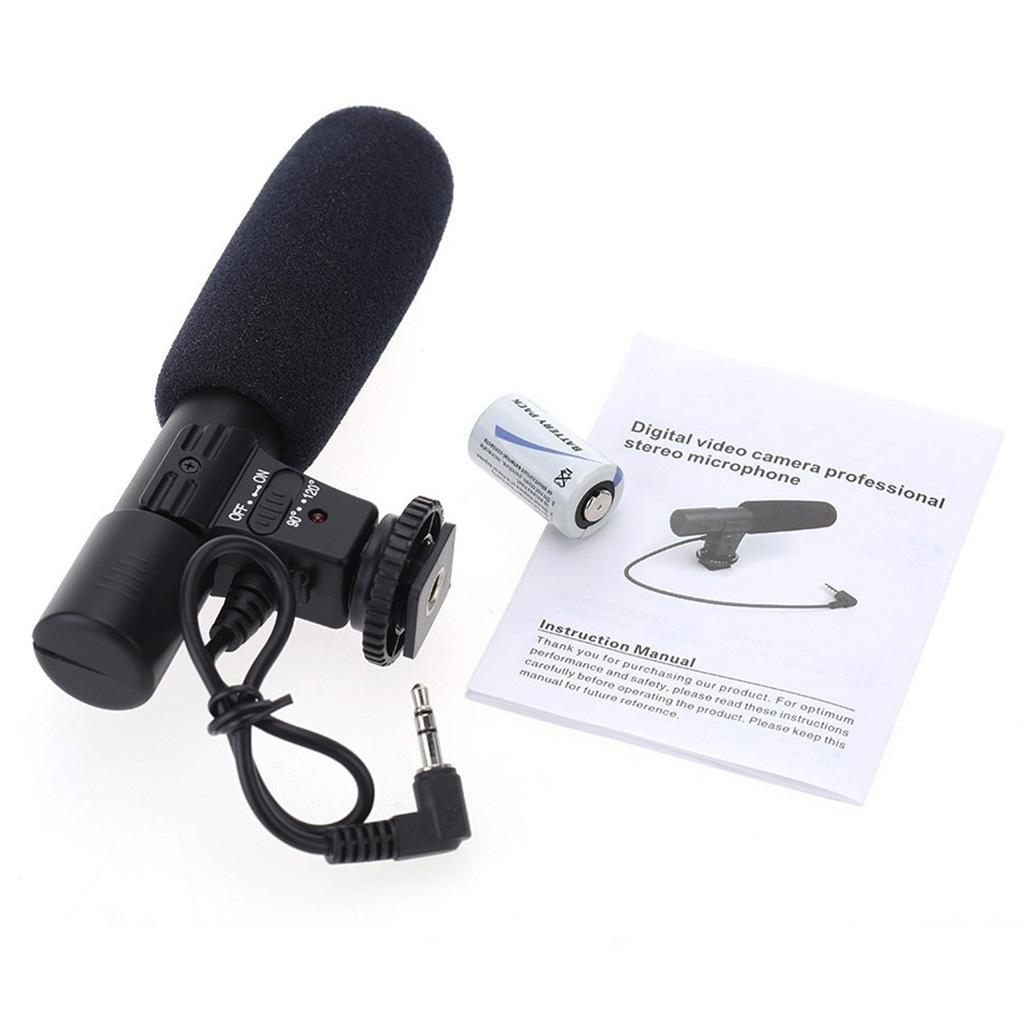 Universal Video Microphone with Shock Mount for DSLR Cameras and Camcorders Perfect Camera Microphone 1
