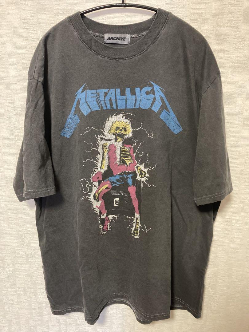 

[Б/У] Футболка с принтом Metallica, винтажная футболка группы