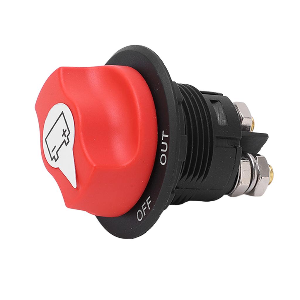 Battery Switch Battery Power Cut Master Switch Disconnect Isolator for RV Yacht Van Truck Caravan