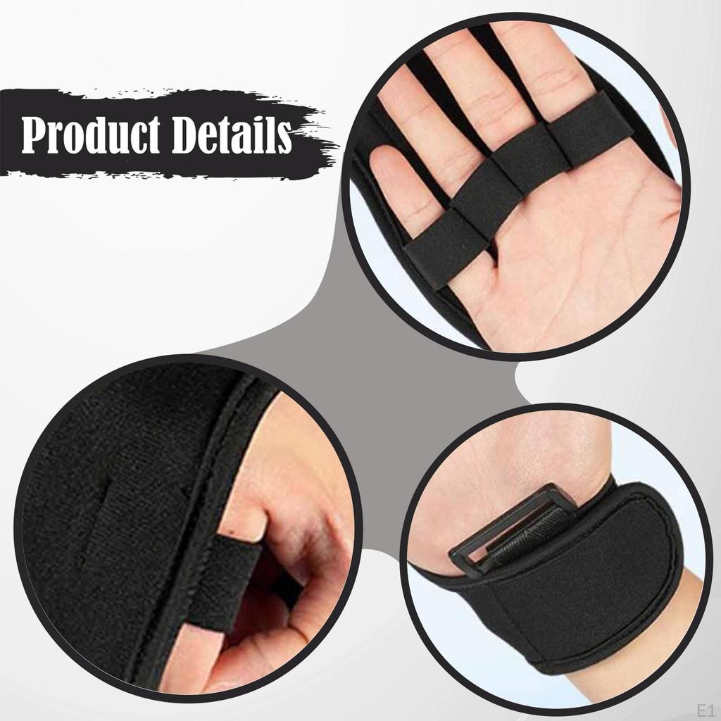 Finger ,Protection Straightener Auxiliary Training Glove,Finger Support for Workout Gym Strength