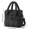 Double Layer Picnic Bag Thickened Cooler Bag Portable Insulated Bag  Lunch Carrying