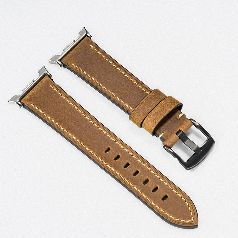 

Шкіряний ремінець для годинника Samsung Galaxy Watch Watch 8/8 Classic 44/40/46мм Браслет Ремінець на заміну для Watch 7Ultra/Ultra 2025 Watch 8 40mm