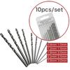 25-Piece High-Speed Steel Small Twist Drill Bit Set: 0.5, 1.0, 2.0mm, Straight Shank, 27g.