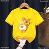 Printed T-shirt for Girls/boys' Clothing, T-shirt Top