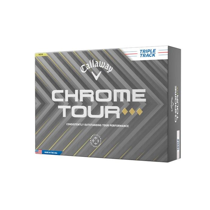Callaway Chrome Tour Triple Diamond 25 Triple Track Golf Balls (12 count)