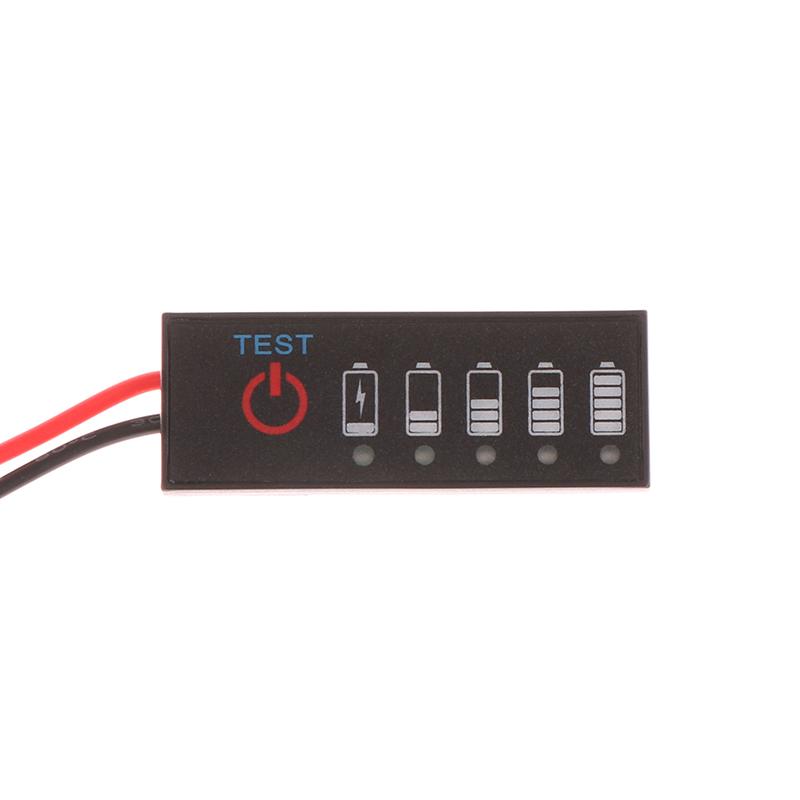 Battery Level Indicator 18650 Lithium Capacity Tester Meter 2S-7S 7.4V-29.4V 15Ma Module Lithium Battery Level Display Module
