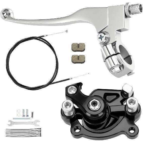 Mini Bike Brake Caliper Lever Kit Compatible With Monster Mega Moto MMB80 105Cc Motovox MBX10 MBX11 Baja DB30 Coleman CT100U CC100X Predator 79Cc