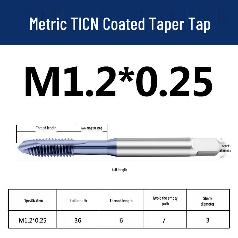 Jundingying TICN Spiral Point Taps
